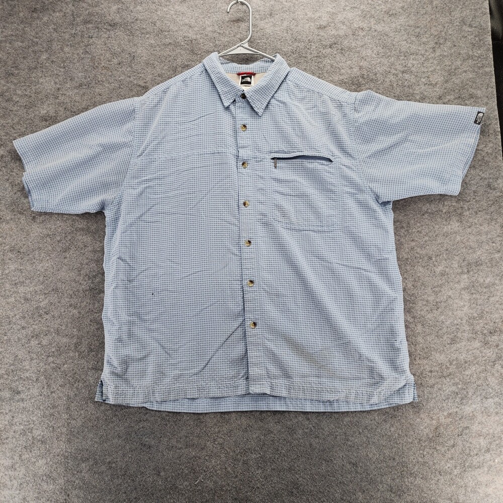 The North Face Shirt Mens Extra Large Button Up Short Sleeve